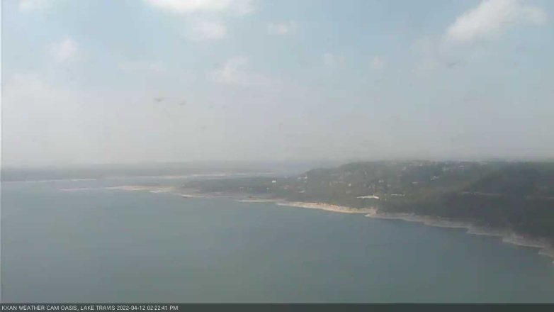 Lake Travis webcam, April 12, 2022 2:25 PM CT