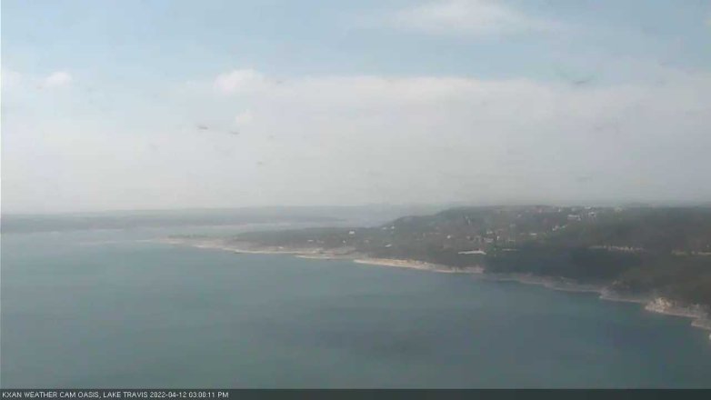 Lake Travis webcam, April 12, 2022 3:00 PM CT