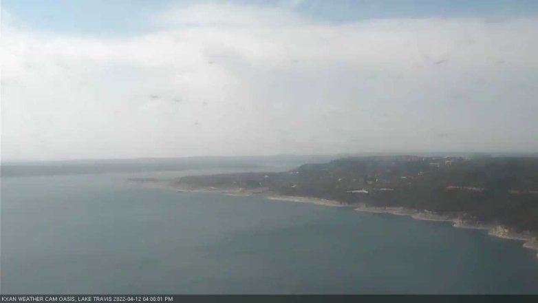 Lake Travis webcam, April 12, 2022 4:00 PM CT