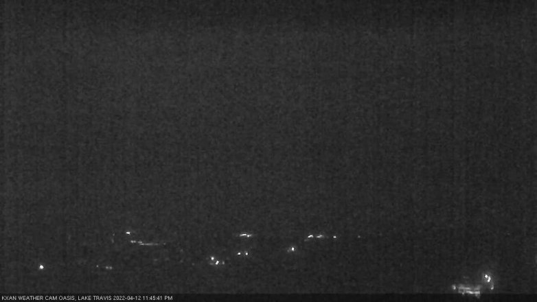 Lake Travis webcam, April 12, 2022 11:45 PM CT
