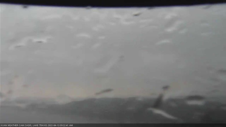 Lake Travis webcam, April 13, 2022 9:25 AM CT