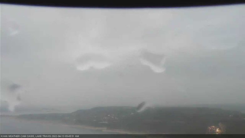 Lake Travis webcam, April 13, 2022 9:45 AM CT