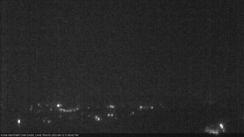 Lake Travis webcam, April 13, 2022 11:45 PM CT