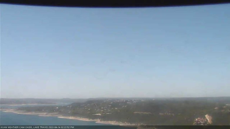 Lake Travis webcam, April 14, 2022 2:25 PM CT