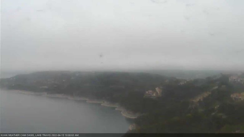 Lake Travis webcam, April 15, 2022 10:00 AM CT
