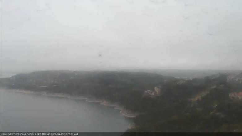 Lake Travis webcam, April 15, 2022 10:25 AM CT