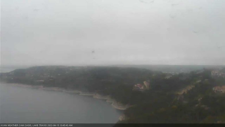 Lake Travis webcam, April 15, 2022 10:45 AM CT