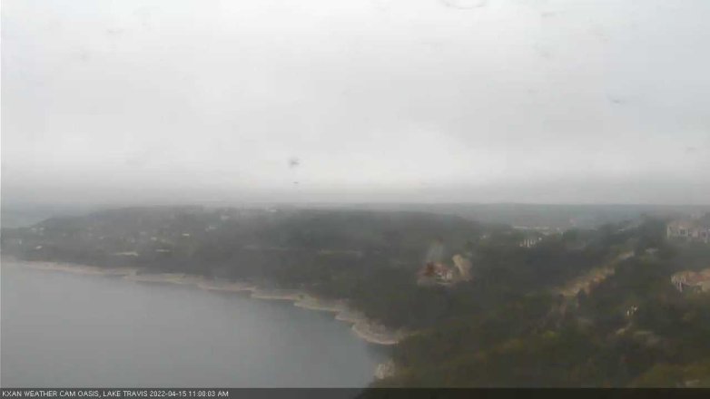 Lake Travis webcam, April 15, 2022 11:00 AM CT