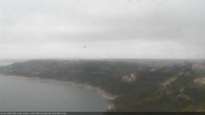 Lake Travis webcam, April 15, 2022 1:00 PM CT