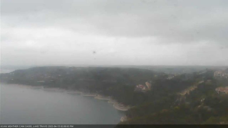 Lake Travis webcam, April 15, 2022 2:00 PM CT
