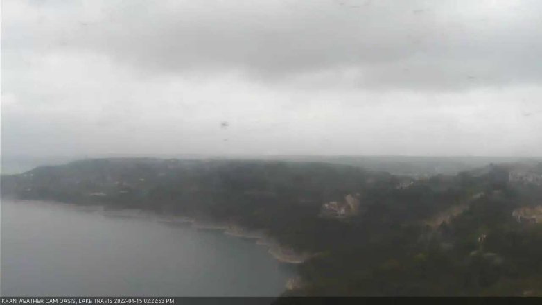 Lake Travis webcam, April 15, 2022 2:25 PM CT