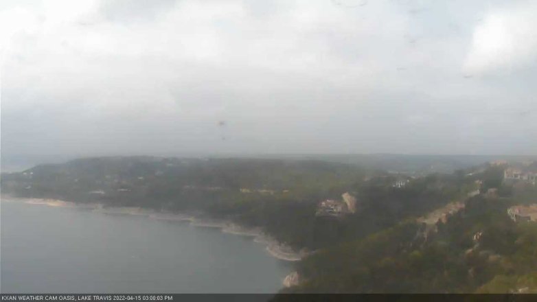 Lake Travis webcam, April 15, 2022 3:00 PM CT