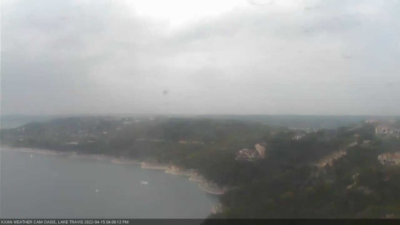 Lake Travis webcam, April 15, 2022 4:00 PM CT