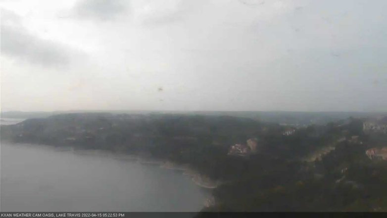 Lake Travis webcam, April 15, 2022 5:25 PM CT