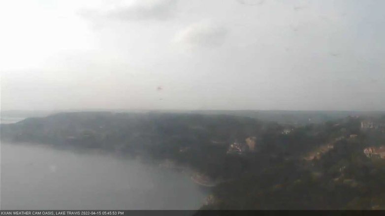 Lake Travis webcam, April 15, 2022 5:45 PM CT