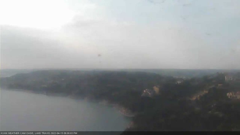 Lake Travis webcam, April 15, 2022 6:00 PM CT