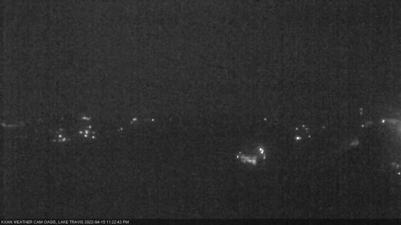 Lake Travis webcam, April 15, 2022 11:25 PM CT