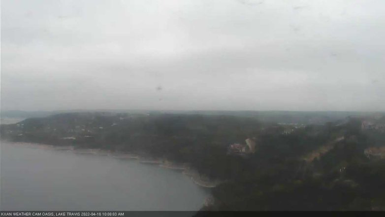 Lake Travis webcam, April 16, 2022 10:00 AM CT