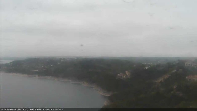 Lake Travis webcam, April 16, 2022 10:25 AM CT