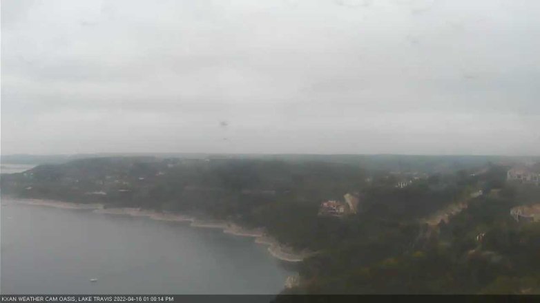 Lake Travis webcam, April 16, 2022 1:00 PM CT