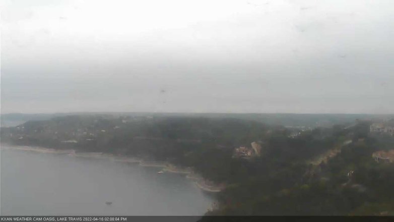 Lake Travis webcam, April 16, 2022 2:00 PM CT