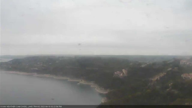 Lake Travis webcam, April 16, 2022 2:25 PM CT