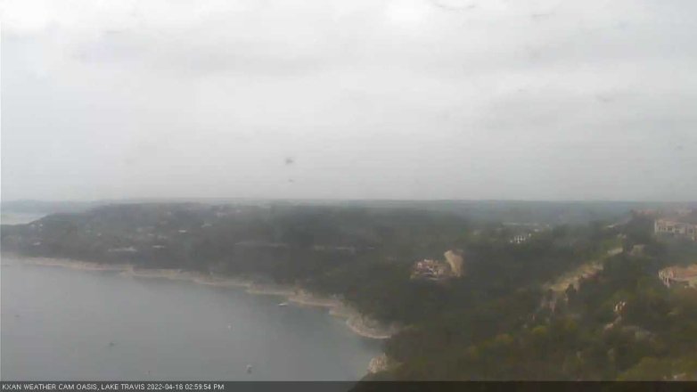 Lake Travis webcam, April 16, 2022 3:00 PM CT