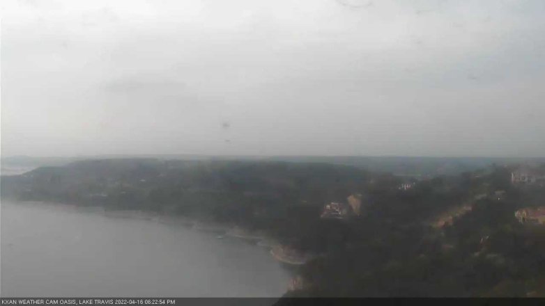 Lake Travis webcam, April 16, 2022 6:25 PM CT