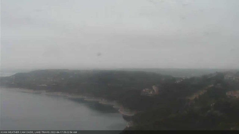 Lake Travis webcam, April 17, 2022 9:25 AM CT