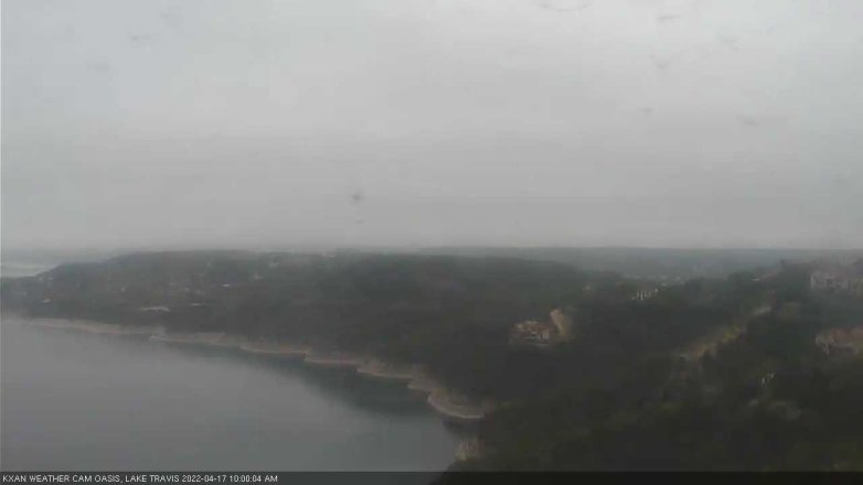 Lake Travis webcam, April 17, 2022 10:00 AM CT