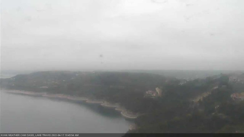 Lake Travis webcam, April 17, 2022 10:45 AM CT