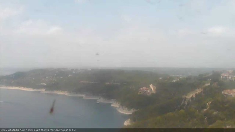 Lake Travis webcam, April 17, 2022 1:00 PM CT