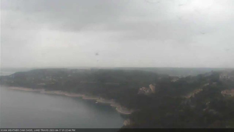 Lake Travis webcam, April 17, 2022 1:25 PM CT