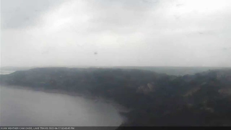 Lake Travis webcam, April 17, 2022 2:45 PM CT