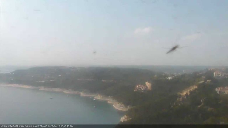 Lake Travis webcam, April 17, 2022 3:45 PM CT
