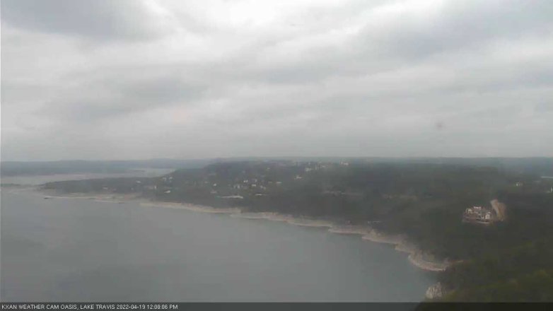 Lake Travis webcam, April 19, 2022 12:00 PM CT