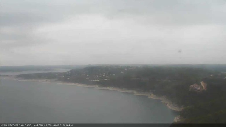 Lake Travis webcam, April 19, 2022 1:00 PM CT