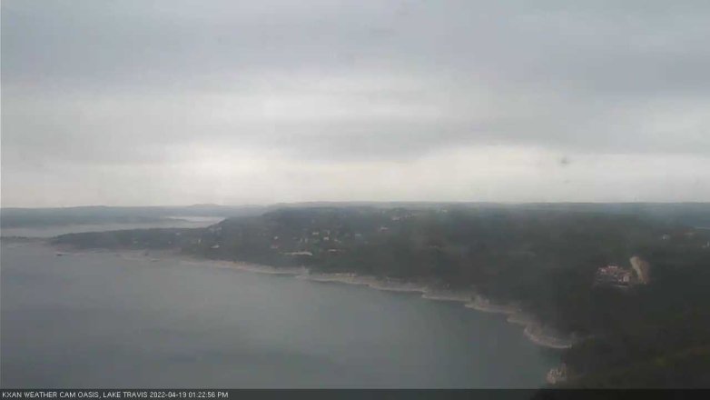 Lake Travis webcam, April 19, 2022 1:25 PM CT