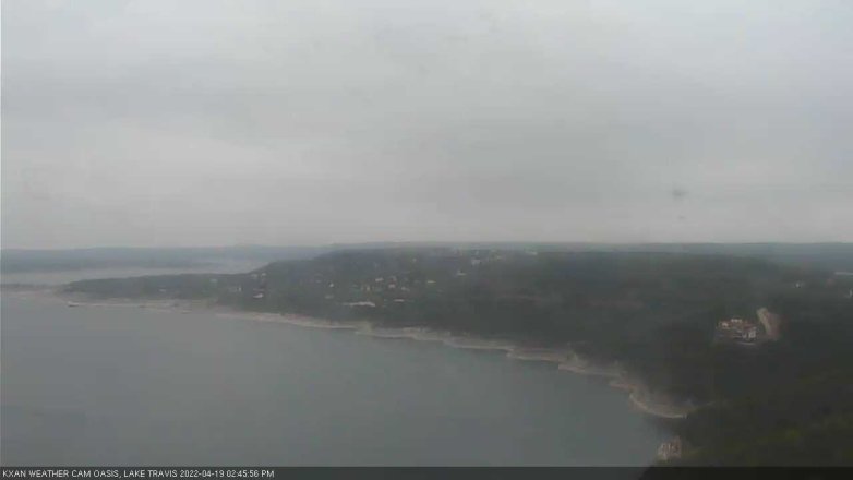 Lake Travis webcam, April 19, 2022 2:45 PM CT