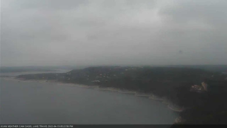 Lake Travis webcam, April 19, 2022 5:25 PM CT
