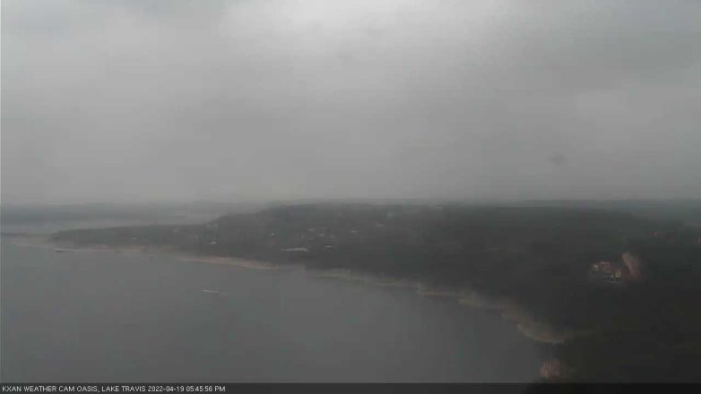 Lake Travis webcam, April 19, 2022 5:45 PM CT