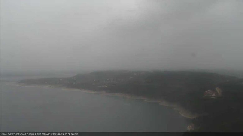 Lake Travis webcam, April 19, 2022 6:00 PM CT