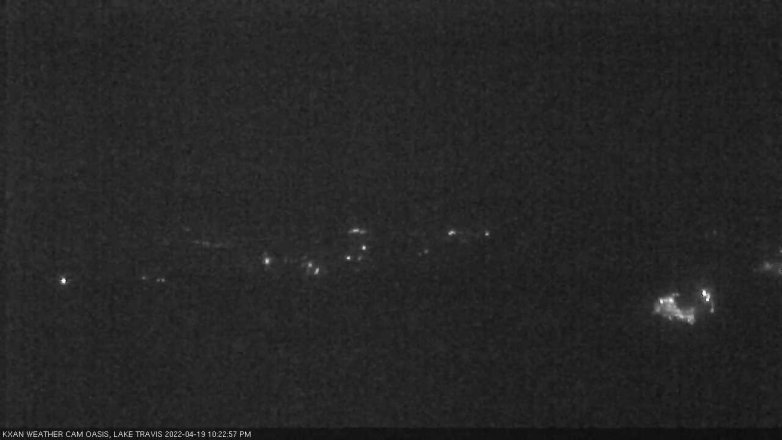 Lake Travis webcam, April 19, 2022 10:25 PM CT