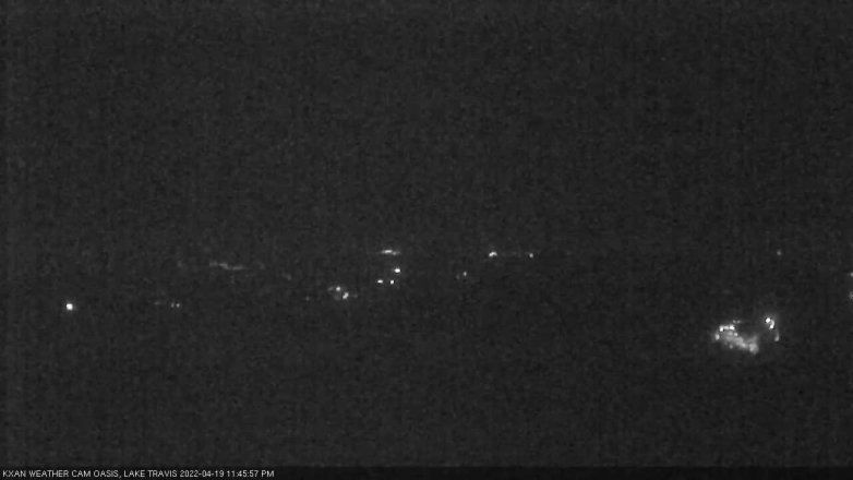 Lake Travis webcam, April 19, 2022 11:45 PM CT