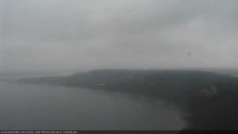 Lake Travis webcam, April 21, 2022 10:00 AM CT