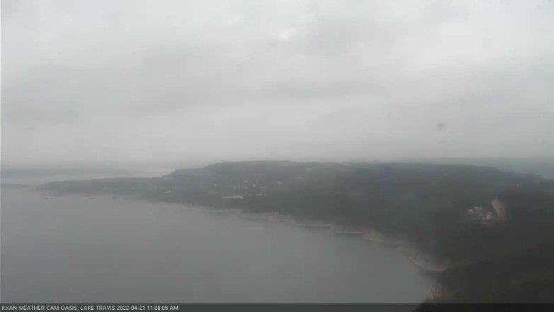 Lake Travis webcam, April 21, 2022 11:00 AM CT