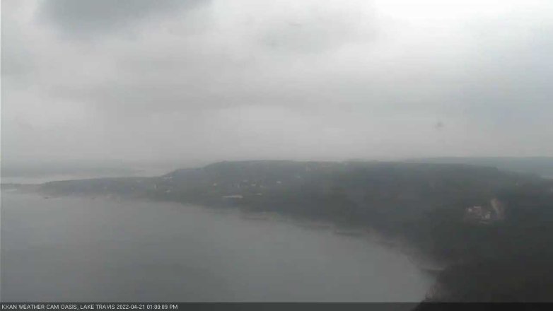 Lake Travis webcam, April 21, 2022 1:00 PM CT