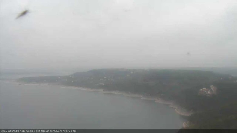 Lake Travis webcam, April 21, 2022 2:25 PM CT