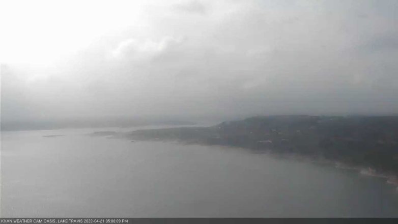 Lake Travis webcam, April 21, 2022 5:00 PM CT