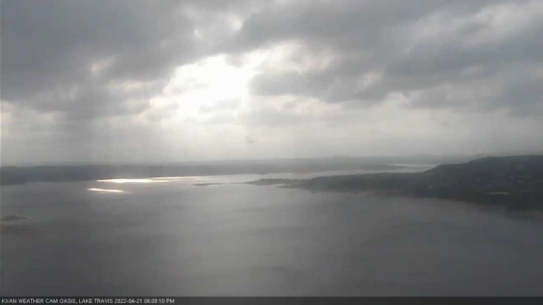 Lake Travis webcam, April 21, 2022 6:00 PM CT